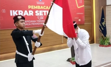 Deradikalisasi Berhasil, 3 Terpidana Tindak Terorisme di Kediri Ucapkan Ikrar Setia NKRI