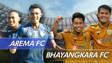 Prediksi Arema FC vs Bhayangkara FC di BRI Liga 1: Head to Head, Susunan Pemain, dan Live Streaming