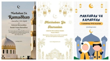 20 Pamflet Marhaban Ya Ramadhan 2024, Cocok Dibagikan ke Media Sosial dan Bisa Diedit