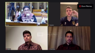 Terlihat 'Muka Bantal', 3 Pemain Keturunan Jadi Perbincangan saat Ikuti Rapat dengan DPR RI