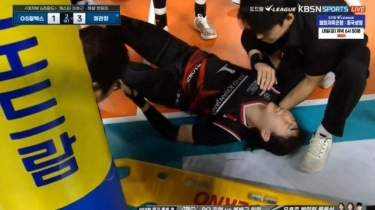 Liga Voli Korea - Kapten Red Sparks Cedera, Kabar Buruk bagi Megawati Cs Jelang Tampil di Play-off