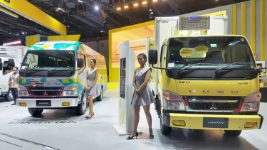 Intip 5 Line Up Truk Unggulan Mitsubishi Fuso di GIICOMVEC 2024