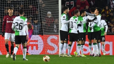 Hasil Lengkap Liga Europa: AS Roma dan Liverpool Pesta Gol, Leverkusen Terhindar dari Kekalahan