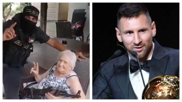 Catut Nama Messi saat Diinterogasi, Nenek Umur 90 Tahun asal Argentina Dibebaskan Hamas