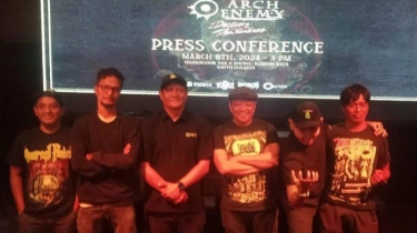 Arch Enemy Menutup Rangkaian Tour 'Decievers Asia Tour 2024' Di Jakarta