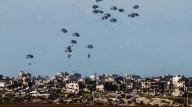 Kiriman Bantuan di Langit Gaza Makan Korban, 5 Orang Tewas Tertimpa Paket