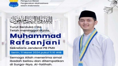 Sekjen PMII Muhammad Rafsanjani Meninggal Dunia, Ini Sosoknya