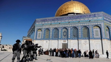 Israel Kerahkan Ribuan Polisi Jelang Salat Jumat Masjid Al Aqsa