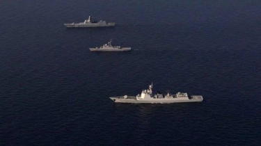 Kali Kelima Tiongkok, Iran, dan Rusia Gelar Latihan Angkatan Laut Bersama di Teluk Oman