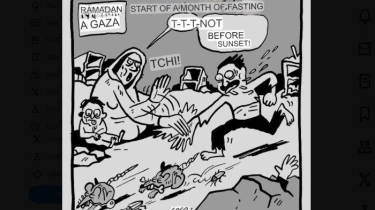 Media Prancis Liberation Dikritik Karena Menjadikan Kelaparan di Gaza Jadi Bahan Lelucon Karikatur