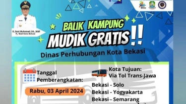 Mudik Gratis Dishub Kota Bekasi 2024: Syarat, Cara Daftar, Kota Tujuan, dan Jadwal Keberangkatan