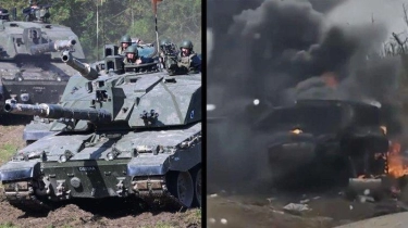 Tanah Hitam Ukraina Justru Jadi Jebakan Mematikan bagi Tank Challenger 2 yang Dipasok Inggris