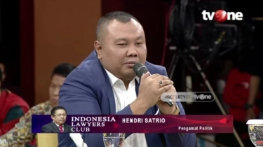 Hendri Satrio: Bila Tokoh Pilpres Memble Ya Bakal Anyep Ini Hak Angket