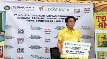 Dukung Indonesia Emas, Perusahaan Jamu Ini Kembali Bantu 40 Anak Suspect Stunting di Jakarta