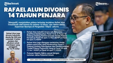 Eks Pejabat Pajak Rafael Alun Tetap Divonis 14 Tahun Penjara oleh Pengadilan Tinggi DKI Jakarta