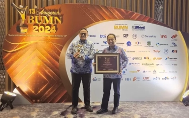 BRI Insurance dan CEO-nya Raih Penghargaan di Ajang 13th Anugerah BUMN Award 2024