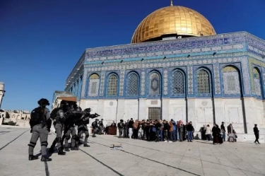 Israel Bangun Palang Besi ke Al-Aqsa, Palestina Kutuk Keras dan Minta Masyarakat Internasional Bantu Hentikan Tindakan Biadab Zionis