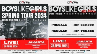 Cara Beli Tiket Konser Boys Like Girls di Jakarta 2024, Akses blgjkt.com Siang Ini