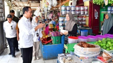 Pedagang Pasar di Labuhanbatu Minta Jokowi Tambah Stok Beras Karena Harganya Naik