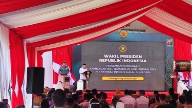 Resmikan Seminar Halal, Wapres Berharap Banyak Produk Kelautan Kepulauan Riau Tembus Pasar Global