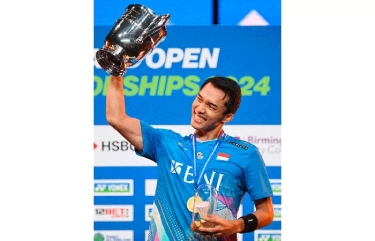 Juara Tunggal Putra All England, Jojo Persembahkan untuk Istri yang Tengah Hamil