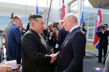 Kim Jong Un Ucapkan Selamat pada Putin yang Terpiih Kembali