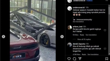 Viral Pengemudi XPander Galang Dana Usai Tabrak Porsche di Showroom, Kitabisa.com Angkat Bicara