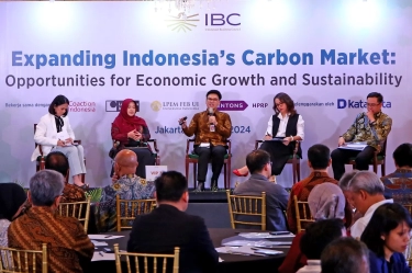 IBC Serahkan Delapan Rekomendasi Dunia Usaha untuk Pengembangan Pasar Karbon kepada OJK