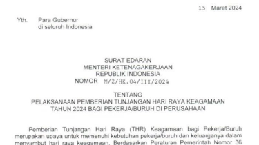 Daftar Pekerja yang Berhak Dapat THR 2024, Mulai dari Pekerja Harian Lepas hingga Pegawai Kontrak