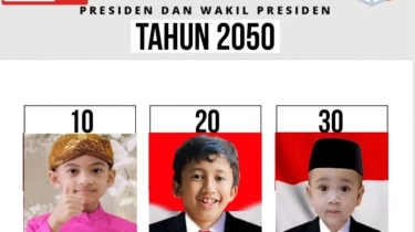 Calon Presiden Indonesia 2050 Mirip Munir, Jadi Pesaing Jan Ethes dan Cipung?