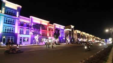 Percantik Kawasan Komersial, Eco Town Resmikan Tata Cahaya Senopati Boulevard