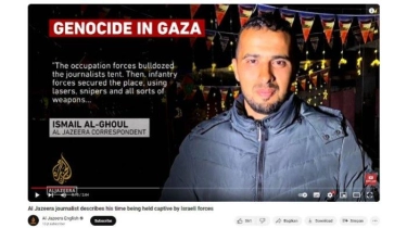 Zionis Sekap Jurnalis Al Jazeera di RS Al Shifa dari Fajar hingga Malam, Pakaian pun Dilucuti