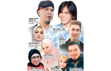 Hasil Pemilu 2024: Pasutri Melenggang ke Senayan, dari Artis hingga Politikus