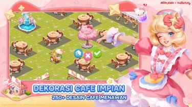 Kolaborasi dengan Sanrio, VNGGames Hadirkan Game Hello Cafe-Hello Kitty, Apa Saja Keseruannya?