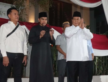 Prabowo Sindir Kawan yang Nongol Bawa Jasa Titipan