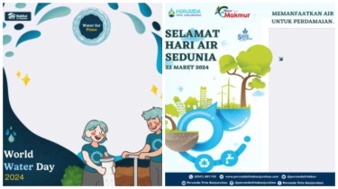 30 Link Twibbon Hari Air Sedunia 2024, Lengkap dengan Cara Buat dan Membagikannya