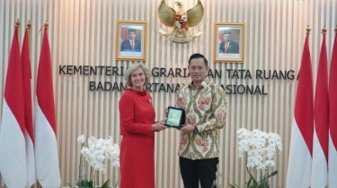 Menteri AHY Bertemu Perwakilan World Bank Bahas Program Percepatan Reforma Agraria