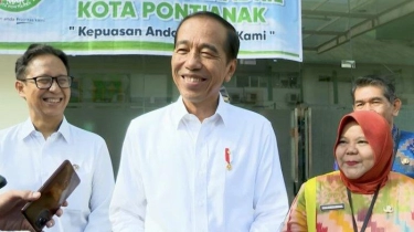 Tawa Jokowi saat Tanggapi Isu Jadi Ketua Umum Golkar: Saya Sementara Ketua Indonesia Saja