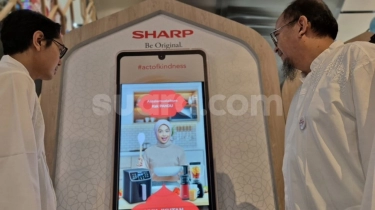 Bersedekah Unik Ala Sharp Indonesia lewat Game Memasak