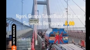 Ngeri! Gempa Tuban Bikin Jembatan Suramadu Bergoyang: Kayak Film Final Destination