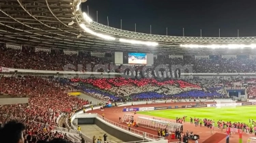 Penjelasan Suporter soal Koreo Mirip Bendera Belanda di Laga Timnas Indonesia vs Vietnam