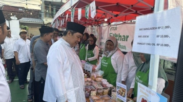 Semarakkan Bulan Ramadan, BAZNAS Berdayakan UMKM Lewat Gerai Z-Ifthar di Kebon Manggis