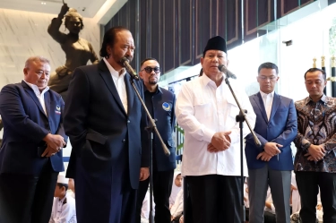 Kemesraan Surya Paloh Bersama Prabowo, M. Qodari Sebut Agenda Politik Nasdem dan Anies Sudah Berbeda