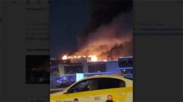 BREAKING NEWS: Teroris Berseragam Tempur Serang Gedung Konser di Moskow, 12 Orang Tewas