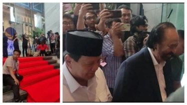 VIDEO Prabowo Subianto Tak Lagi Hindari Injak Karpet Merah