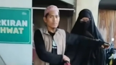 Ngaku Punya Masalah Seksual, Pria Bercadar Tertangkap di Area Wanita di Masjid Jannatul Dirdaus Makassar
