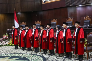 8 Hakim Bakal Adili Sidang Sengketa Pilpres, MK Akan Putuskan Voting 4 vs 4