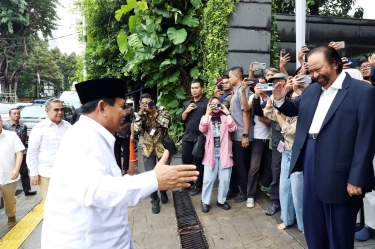 Elite NasDem Tegaskan Tak Ada Pembahasan Jatah Menteri Pertemuan Surya Paloh dengan Prabowo