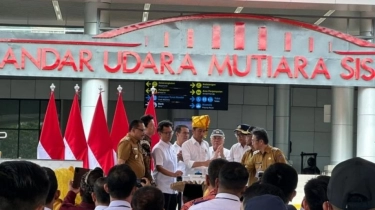 Diresmikan Jokowi, Proyek Bandara Mutiara Sis Al-Jufri Habiskan Biaya Rp567 Miliar