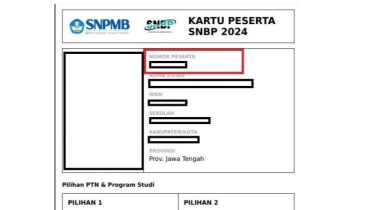 Cara Melihat Nomor Peserta SNBP 2024, Unduh Kartu Peserta